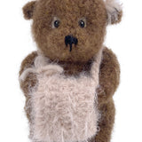 Häkelteddy "Maffi" 14 cm - Alpacawolle