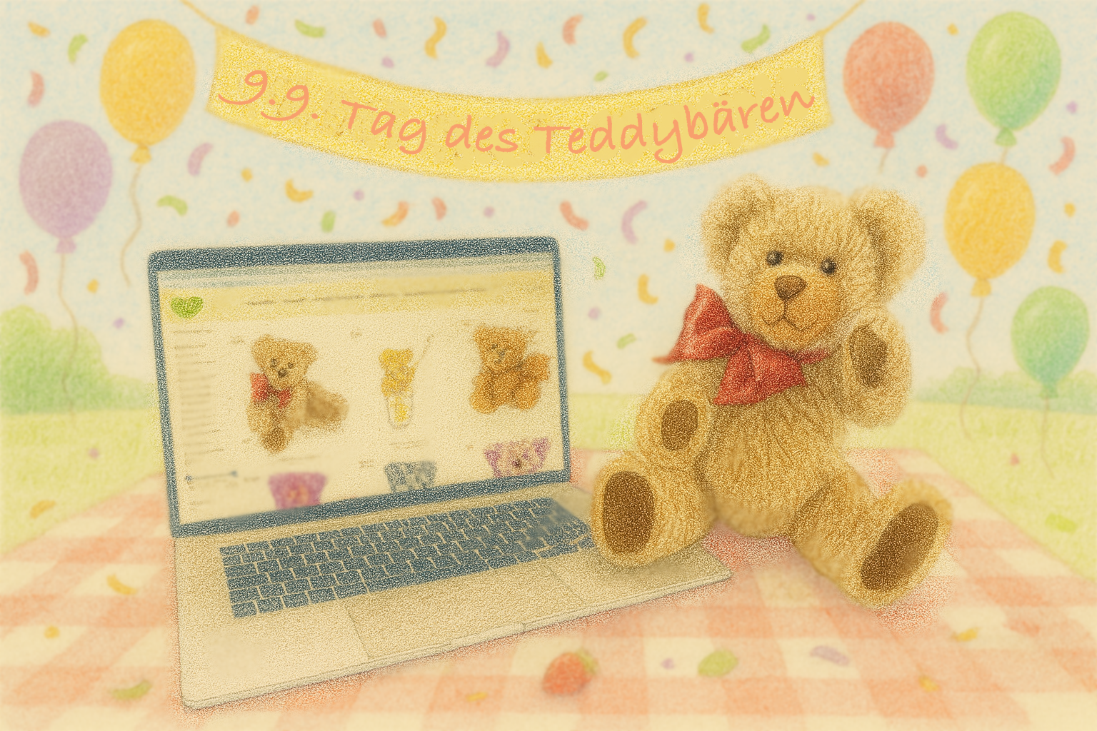 Tag des Teddybären 2025 & Eröffnung unseres neuen Onlineshops