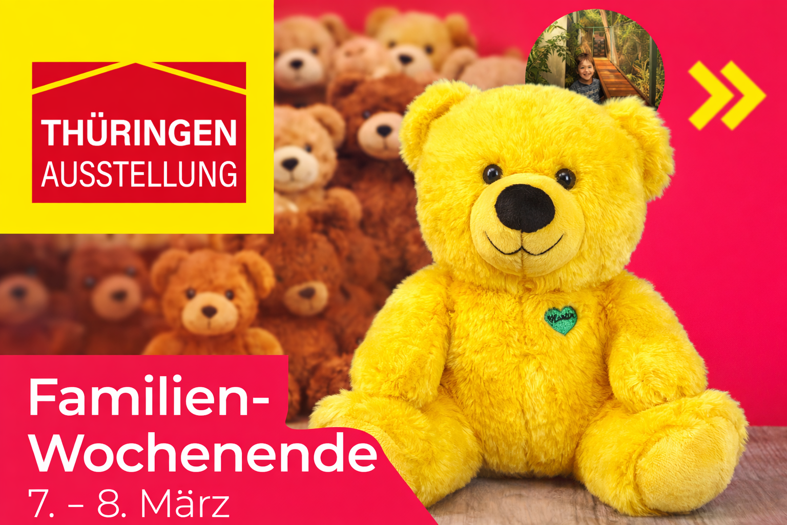 Kuscheltiere basteln – Familienwochenende auf der Thüringen Ausstellung Erfurt