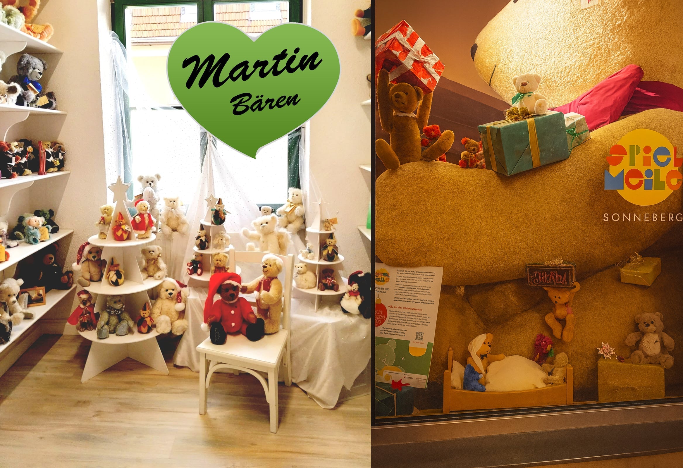 Weihnachtszauber bei Martin Bären – Eine magische Zeit im Teddybären Museum Sonneberg