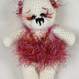 Häkelteddy "Amelia" 16cm - Mohairwolle