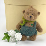 Häkelteddy "Philipp" 15 cm - Alpacawolle