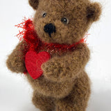 Häkelteddy "Lovely" 14cm - Alpacawolle