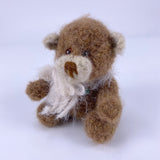 Häkelteddy "Fädchen" 12cm sitzend - Alpacawolle