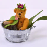 Silbernes Frühlingskörbchen