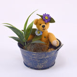 Blaues Frühlingskörbchen