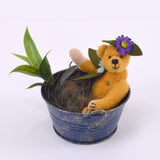 Blaues Frühlingskörbchen