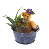 Blaues Frühlingskörbchen