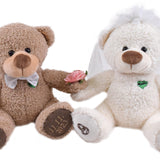 Hochzeit: Hochzeitspaar mit individueller Bestickung