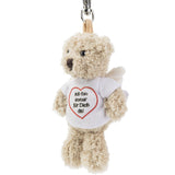 Schlüsselanhänger Teddy "Ich bin immer für dich da!"