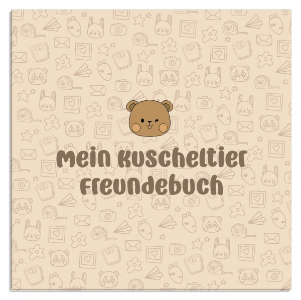 M00 Kuscheltier Freundebuch